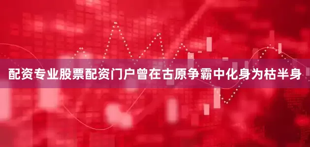 配资专业股票配资门户曾在古原争霸中化身为枯半身