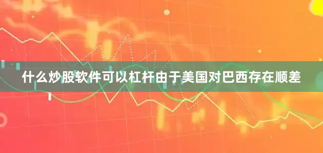 什么炒股软件可以杠杆由于美国对巴西存在顺差